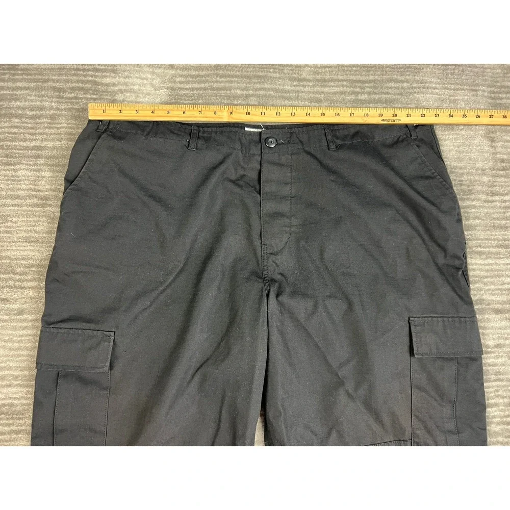 First Class Cargo Pants Mens 2XL Black Tactical Ripstop Utility Workwear 43-46